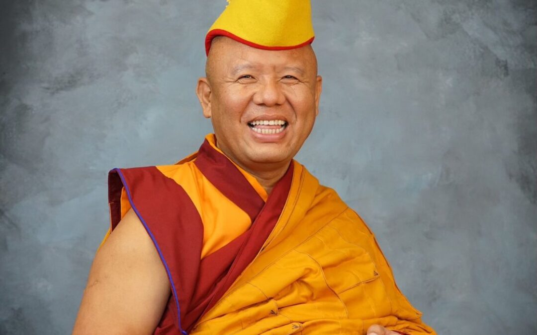Setkání s tibetským buddhistickým mnichem, Geshe Lamou Ahbay Tulku Rinpočhem